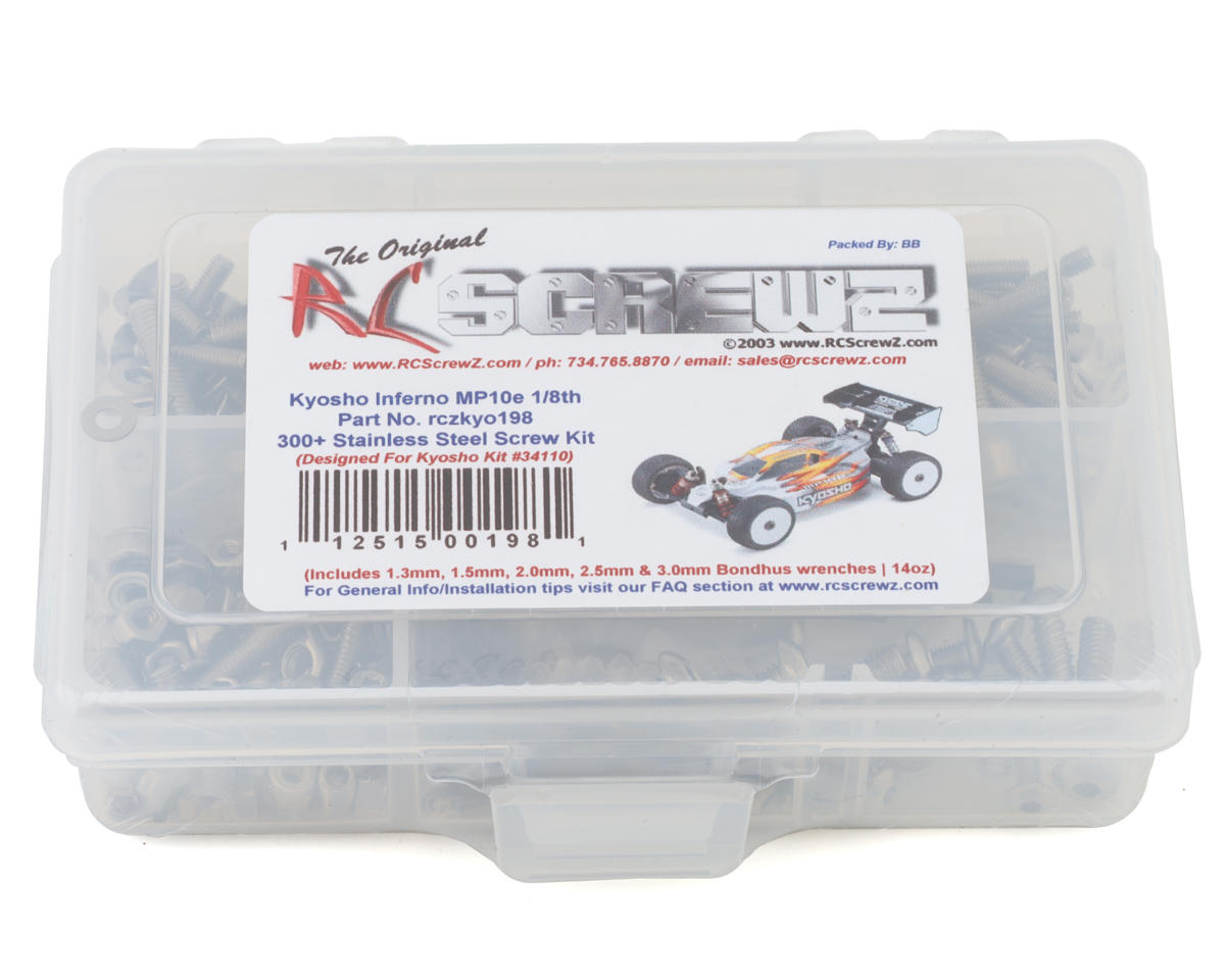 RC Screwz Kyosho MP10e Stainless Steel Screw Kit – image 1