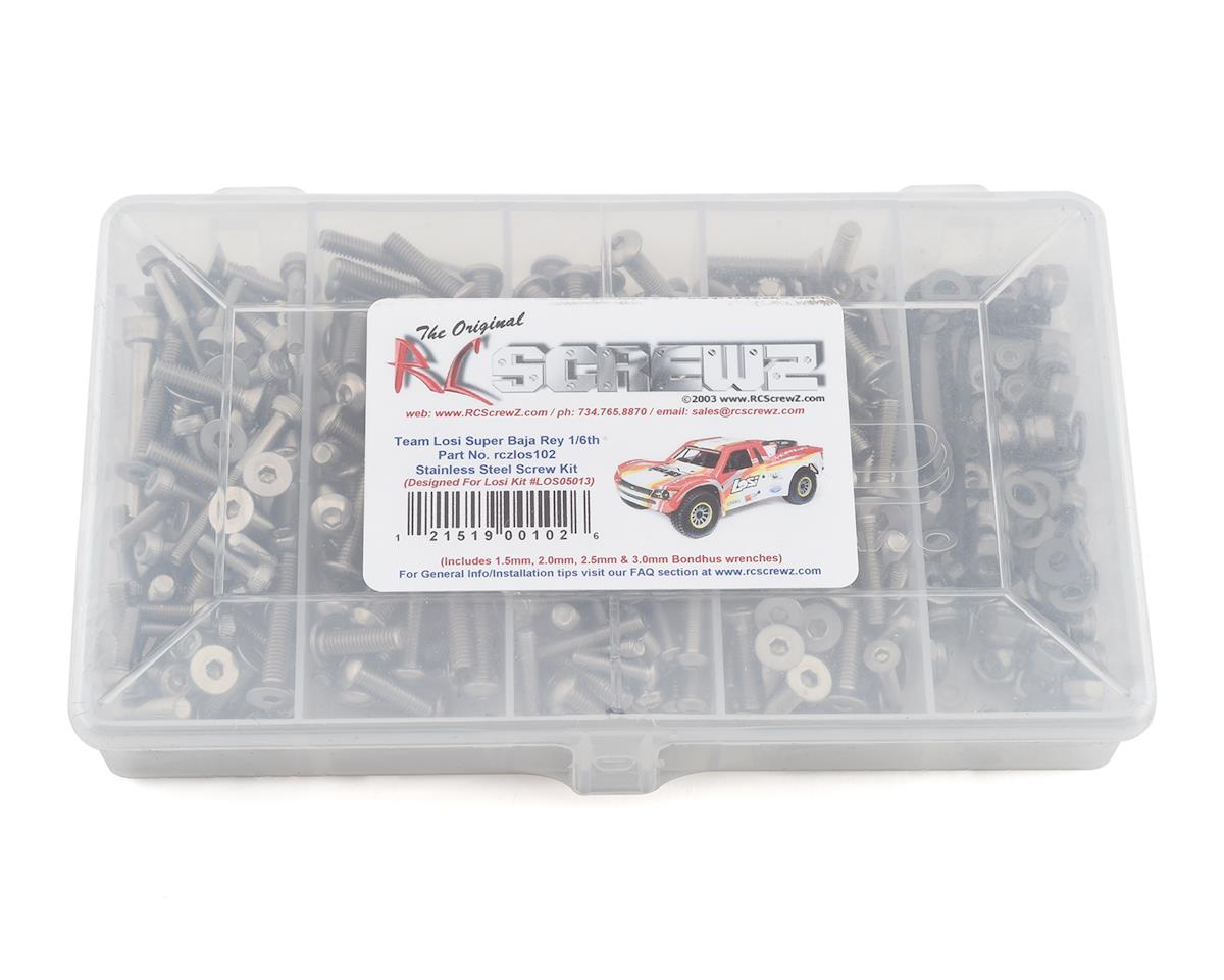 RC Screwz Losi Super Baja Rey 1/6th Stainless Screw Kit – image 1