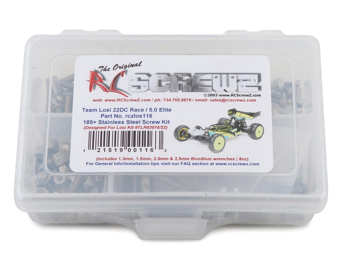 RC Screwz Losi 22DC Race/5.0 Elite Buggy Stainless Steel Screw Kit – image 1