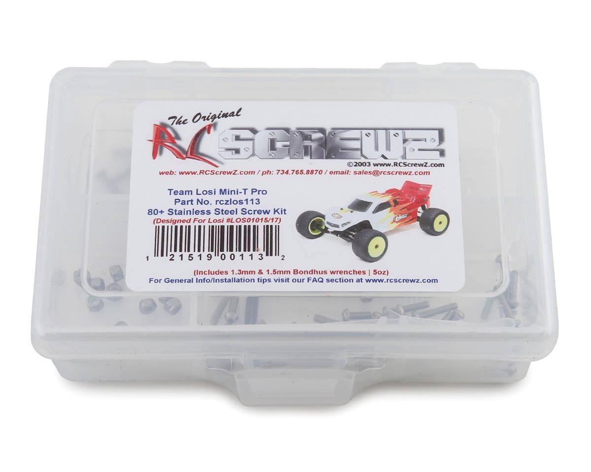 RC Screwz Losi Mini-T 2.0 2wd Stainless Steel Screw Kit – image 1