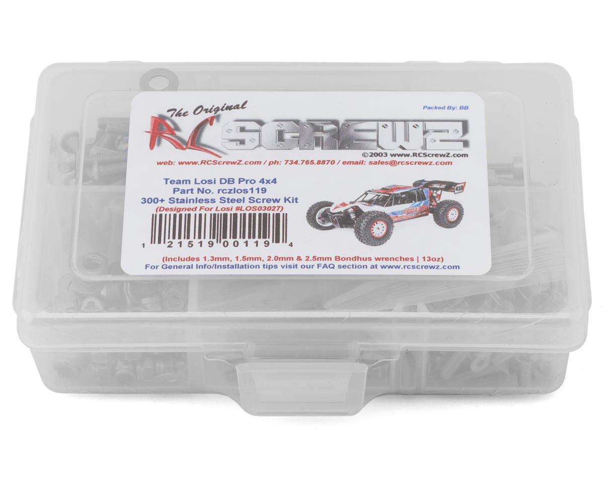 RC Screwz Losi Tenacity DB Pro 1/10 RTR Desert Buggy Stainless Steel Screw Kit – image 1