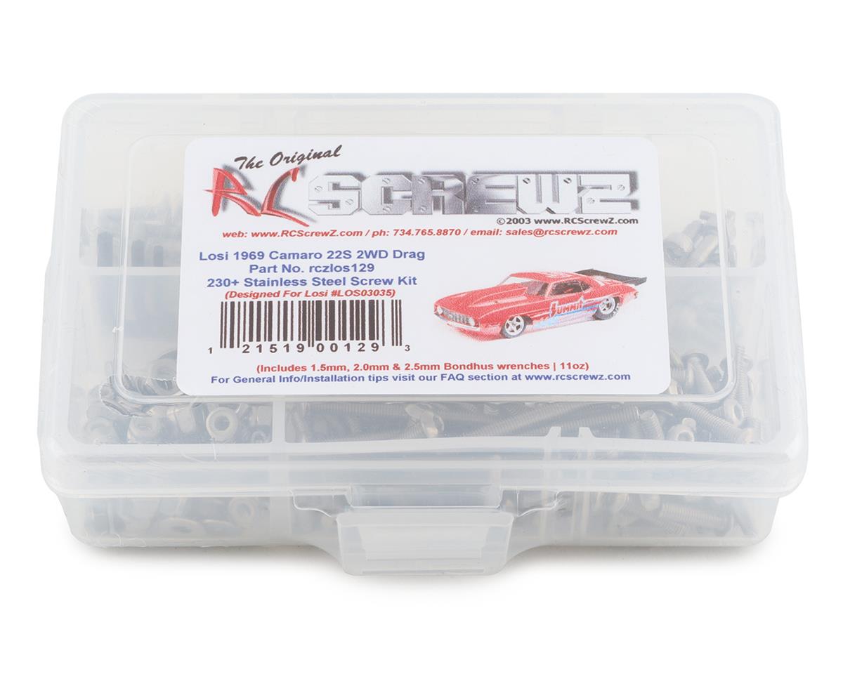 RC Screwz Losi 1969 Camaro 22S Drag Car Stainless Steel Screw Kit – image 1