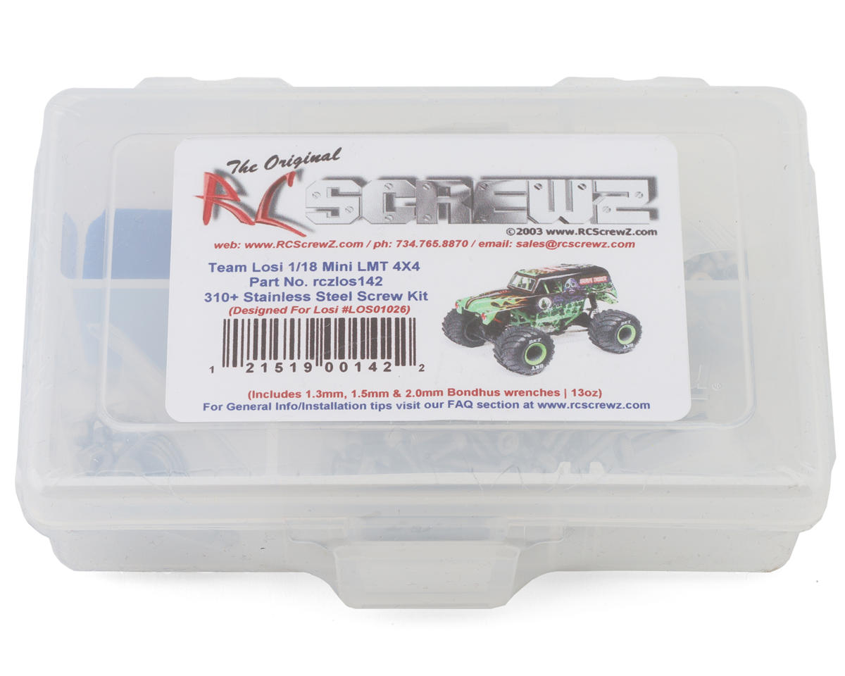 RC Screwz Losi Mini LMT 4x4 Stainless Steel Screw Kit – image 1