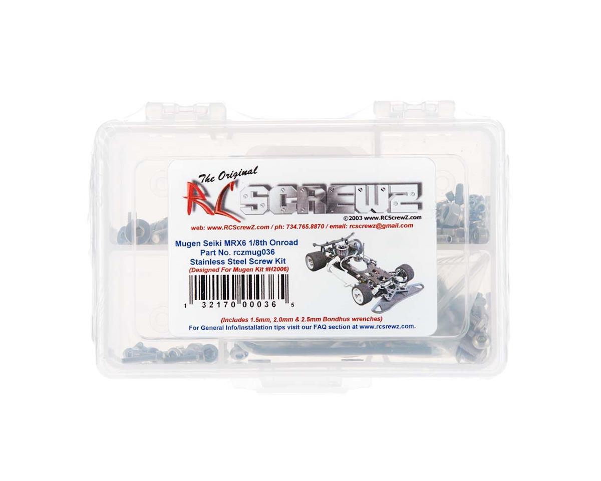 RC Screwz Mugen Seiki MRX6 1/8 4WD Stainless Screw Kit – image 1