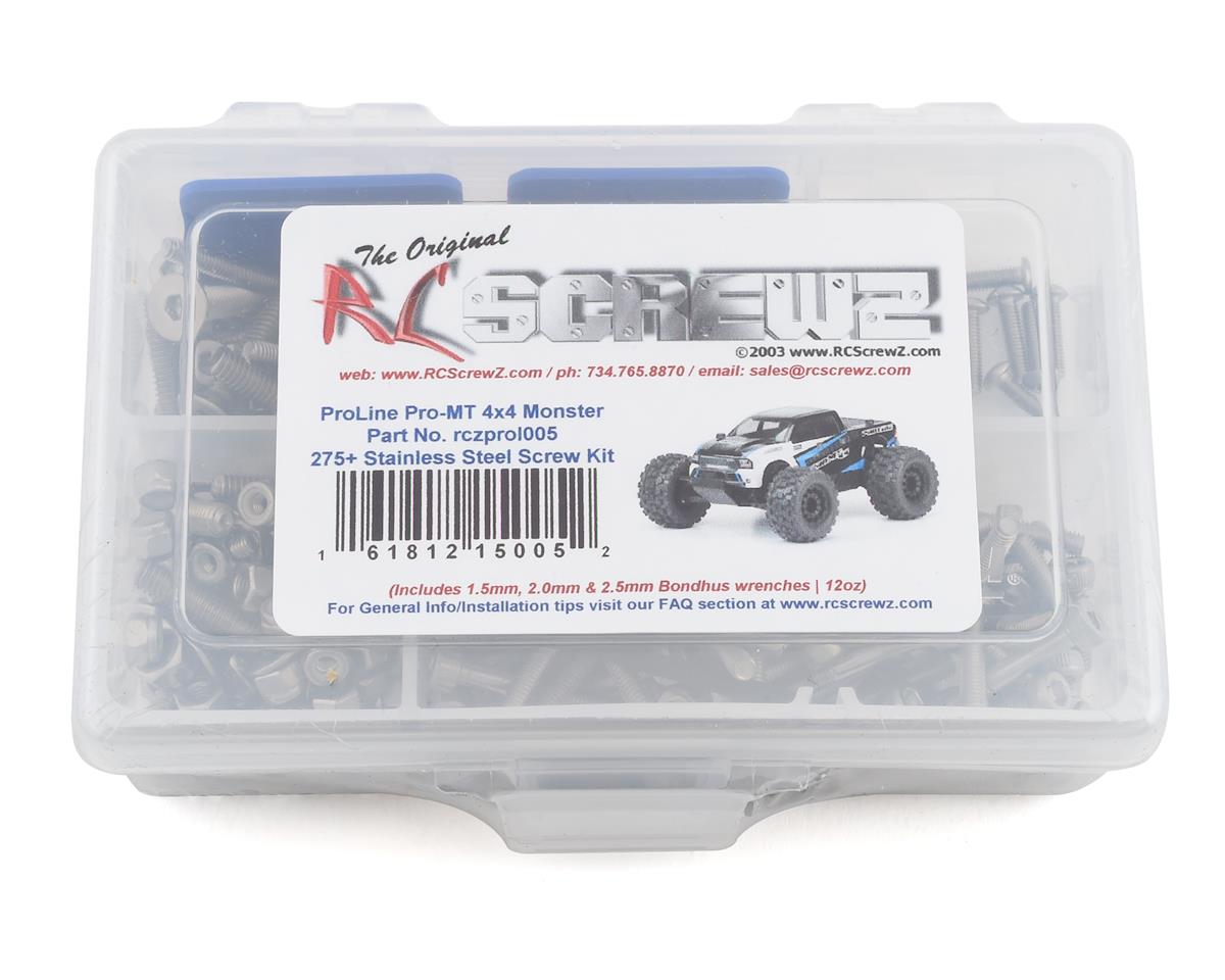 RC Screwz PRO-MT 4x4 Stainless Steel Screw Kit – image 1