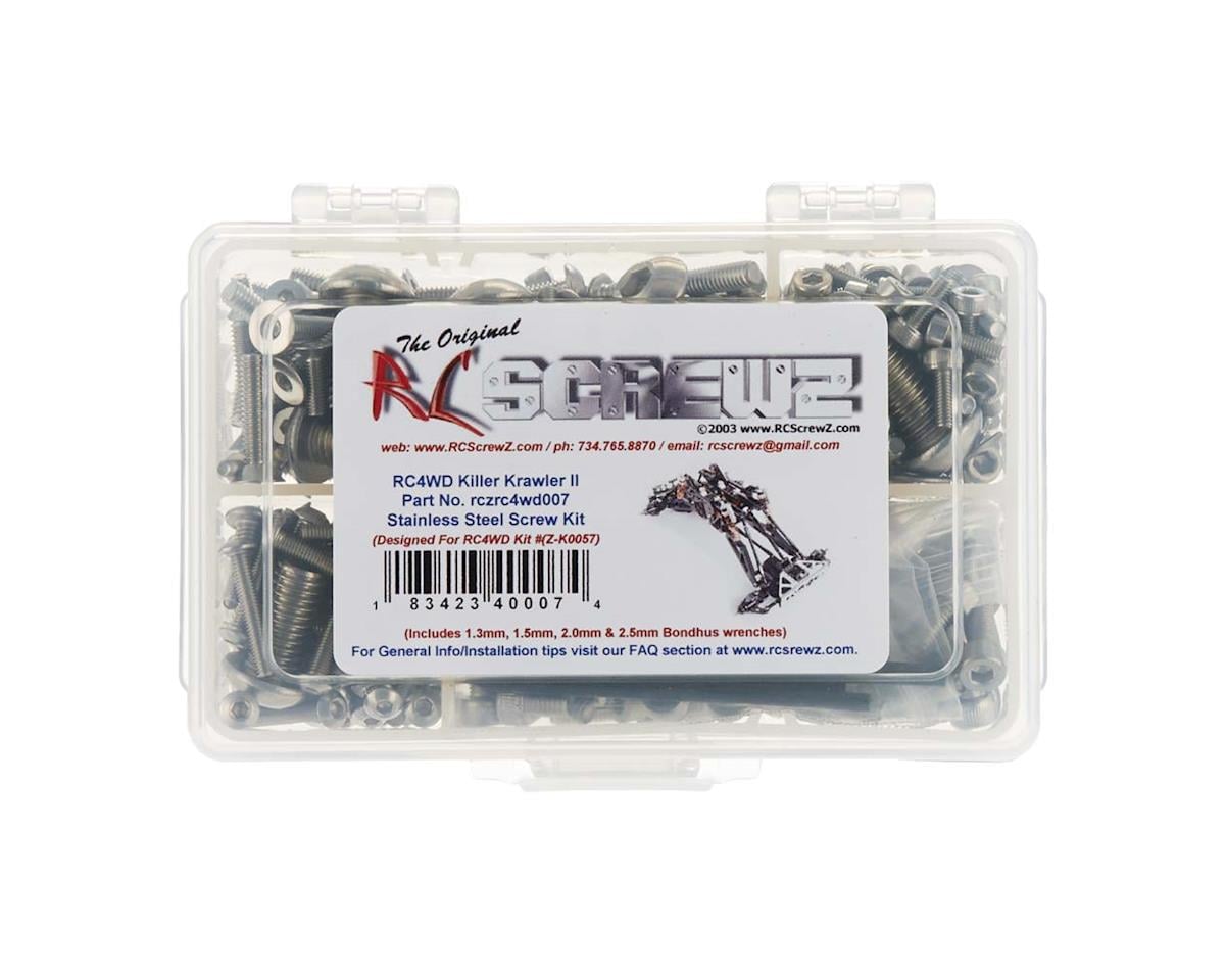 RC Screwz RC4WD Killer Krawler II Stainless Steel Screw Kit – image 1