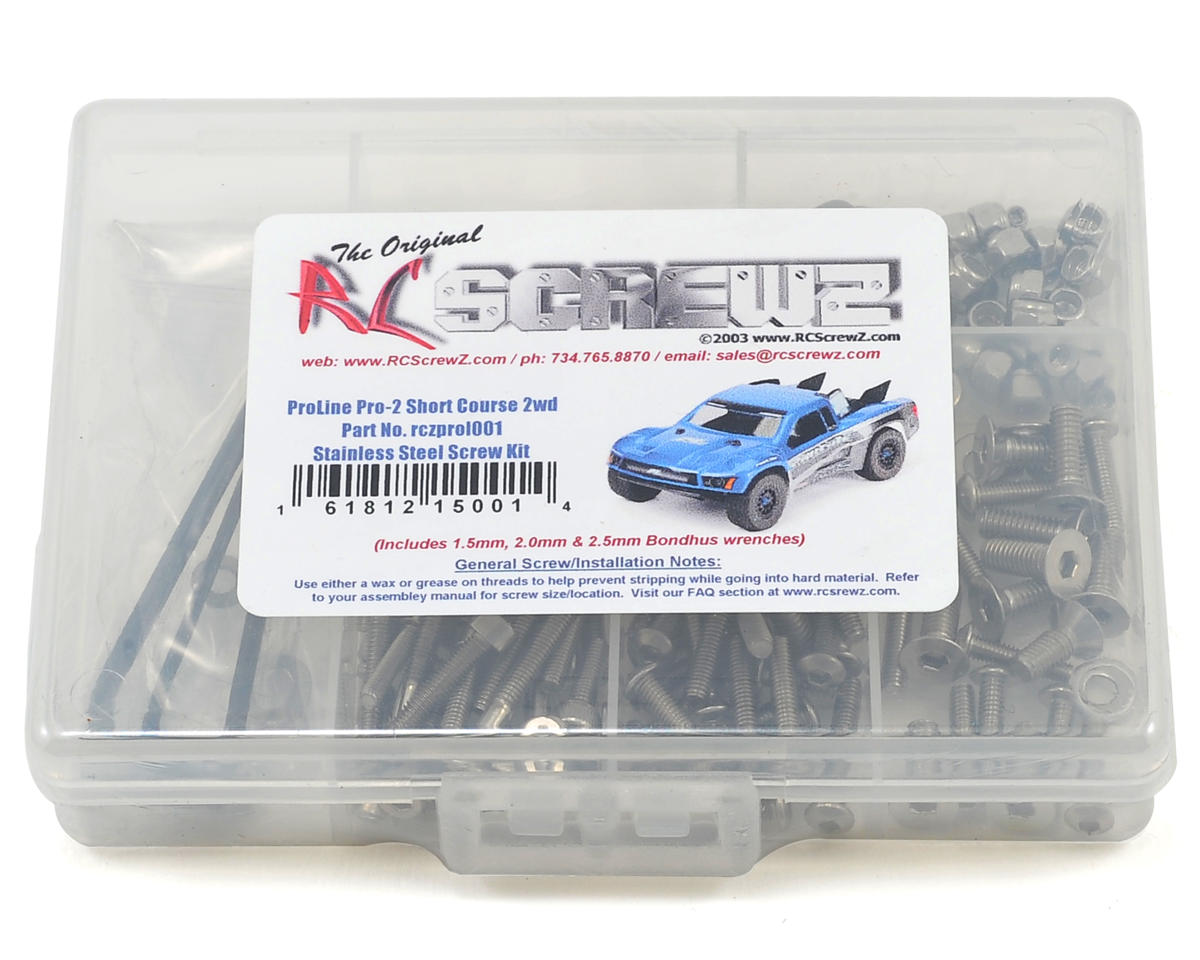 RC Screwz Pro-Line Pro-2 Short Course Stainless St – image 1