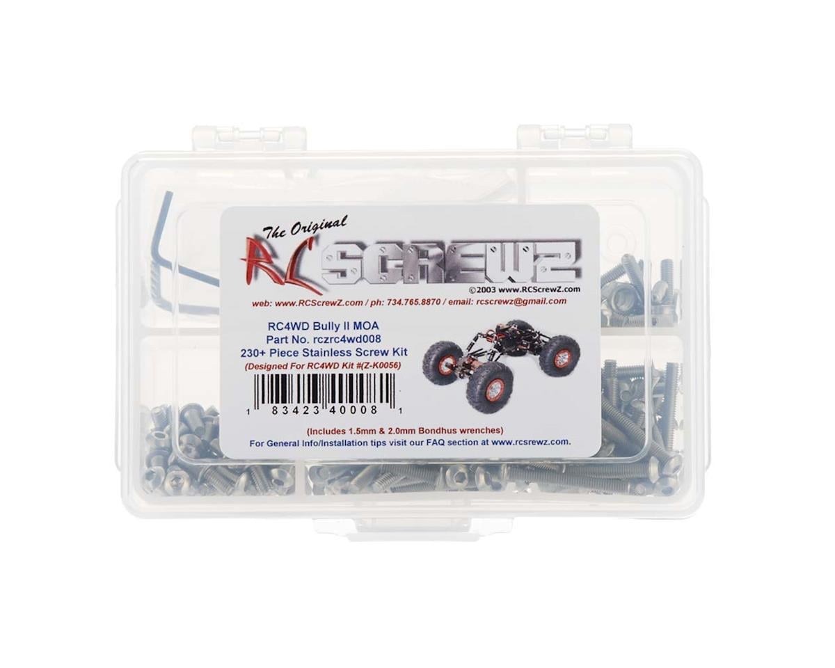 RC Screwz RC4WD Bully II MOA Stainless Steel Screw Kit – image 1