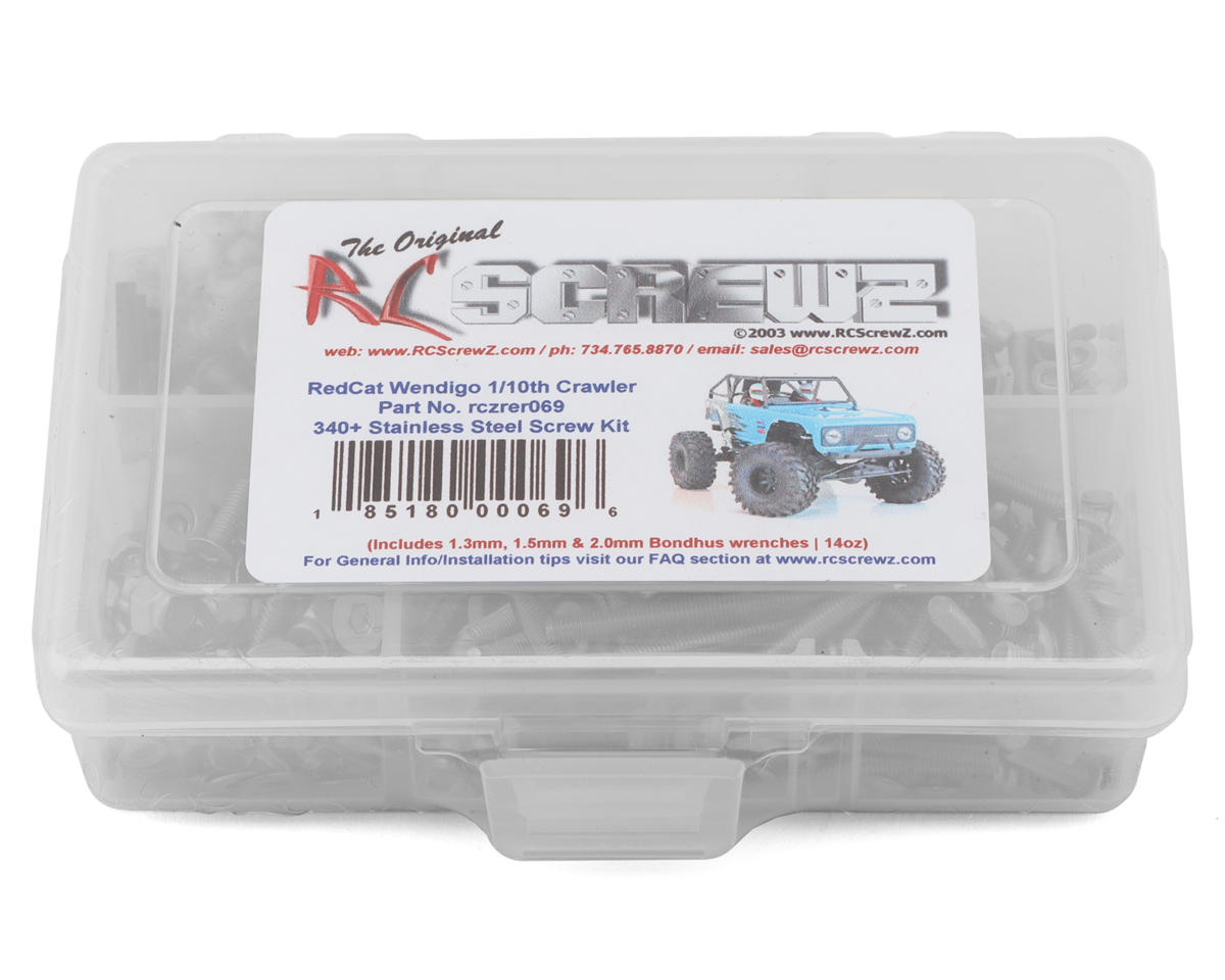 RC Screwz RedCat Racing Wendigo 1/10 RTR Rock Racer Stainless Steel Screw Kit – image 1