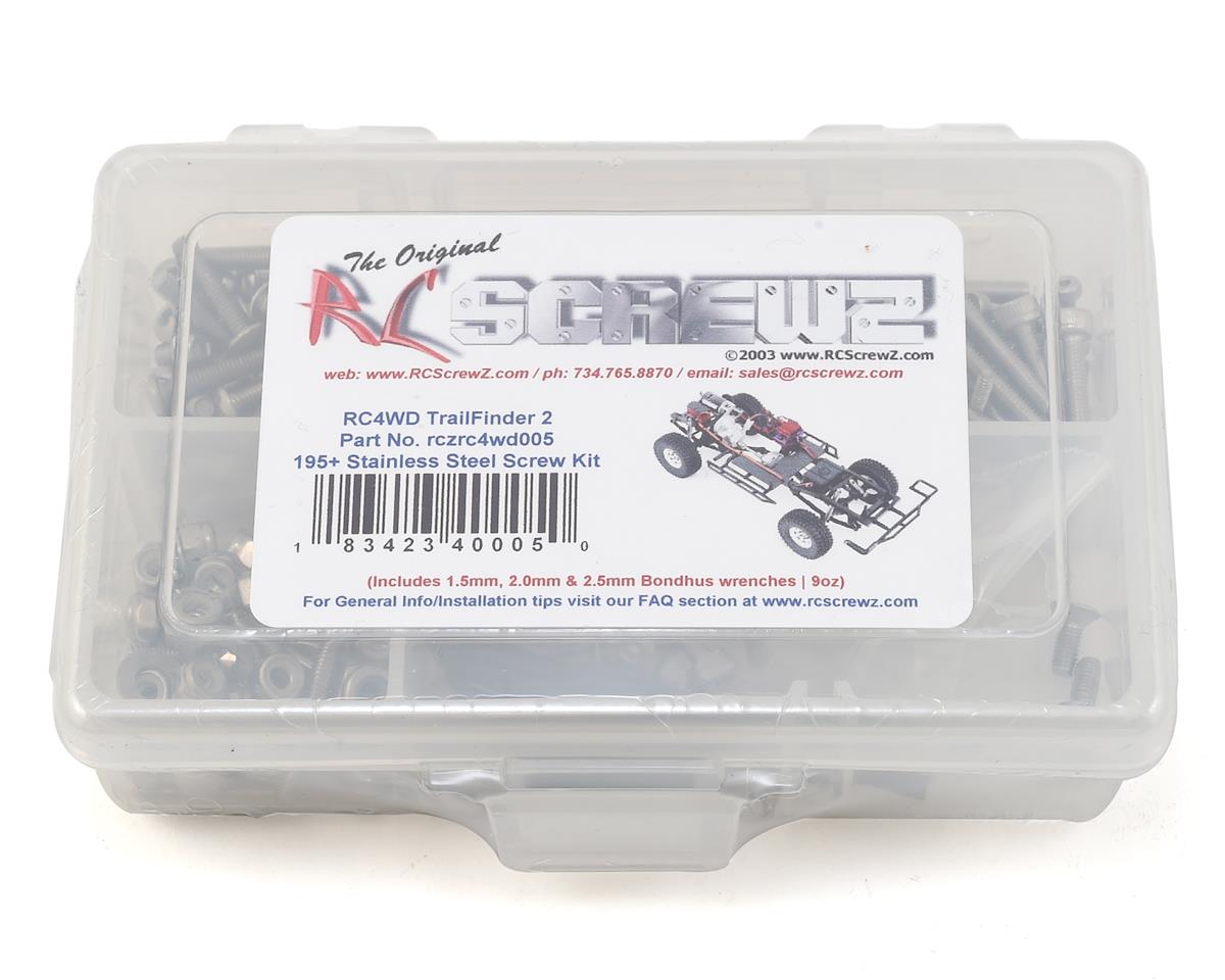 RC Screwz RC4WD Trail Finder II Stainless Steel Screw Kit – image 1