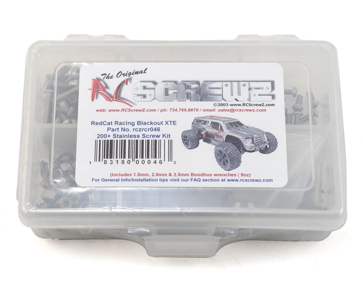 RC Screwz RedCat Racing Blackout XTE RTR/Pro Stainless Steel Screw Kit – image 1