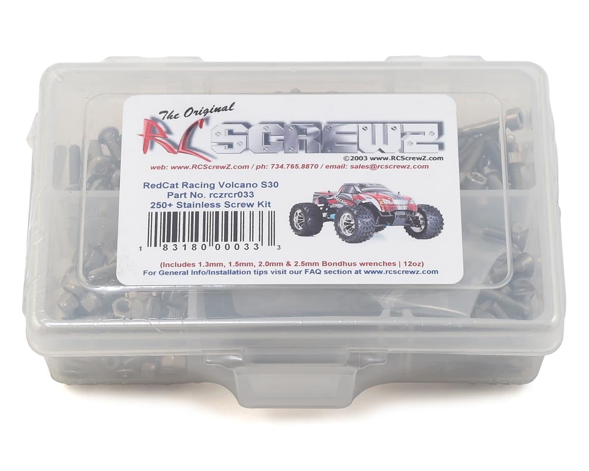 RC Screwz RedCat Racing Volcano S30 Stainless Steel Screw Kit – image 1