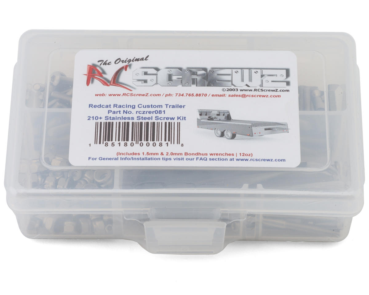 RC Screwz Redcat Custom Trailer Stainless Steel Screw Kit – image 1