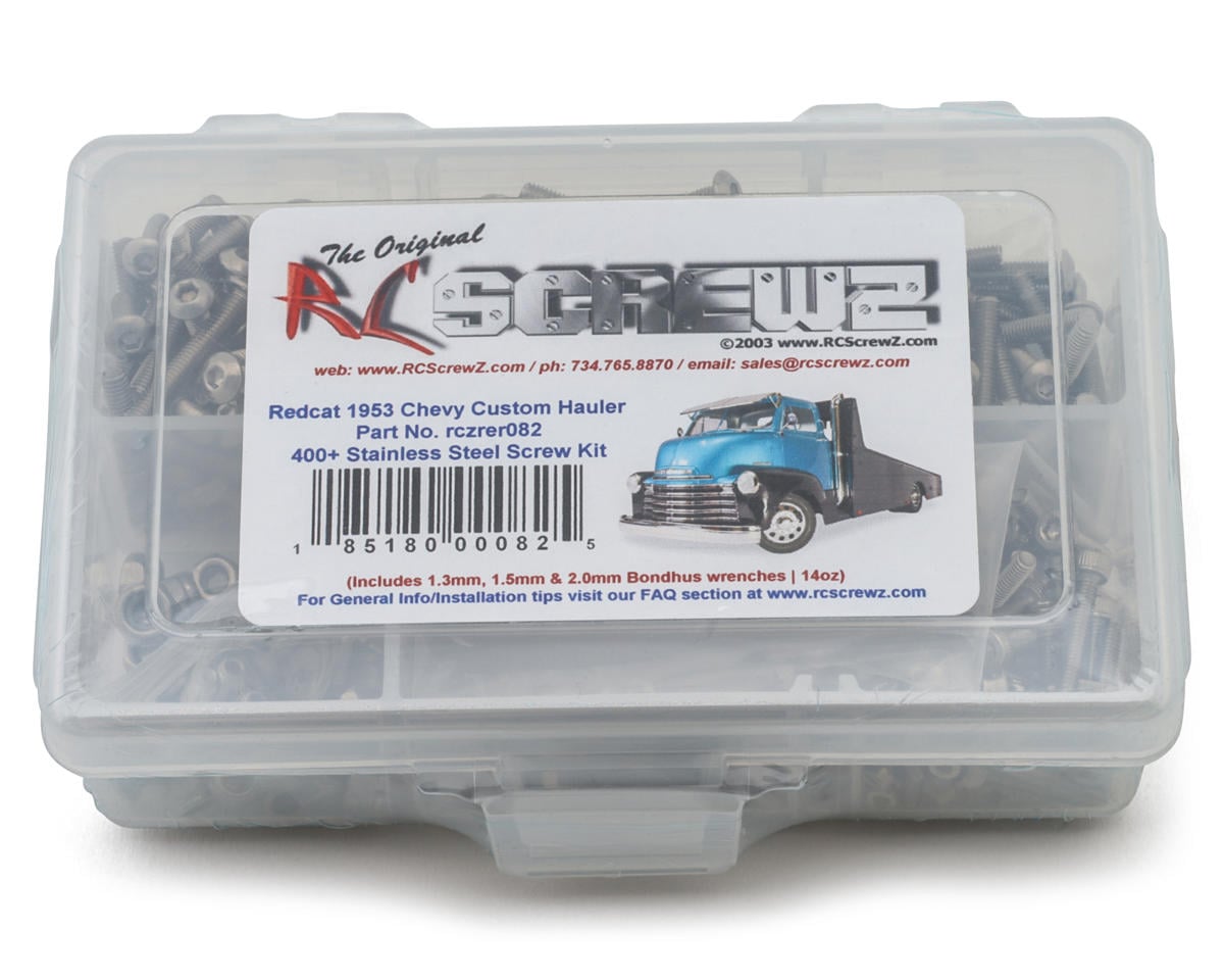 RC Screwz Redcat 1953 Chevrolet® Custom Hauler Stainless Steel Screw Kit – image 1