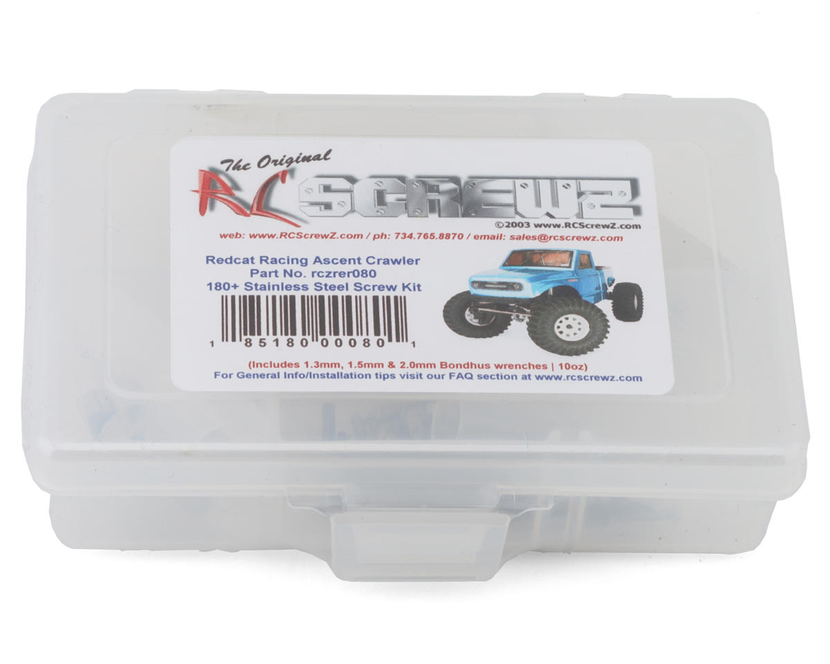 RC Screwz Redcat Ascent Crawler Stainless Steel Screw Kit – image 1