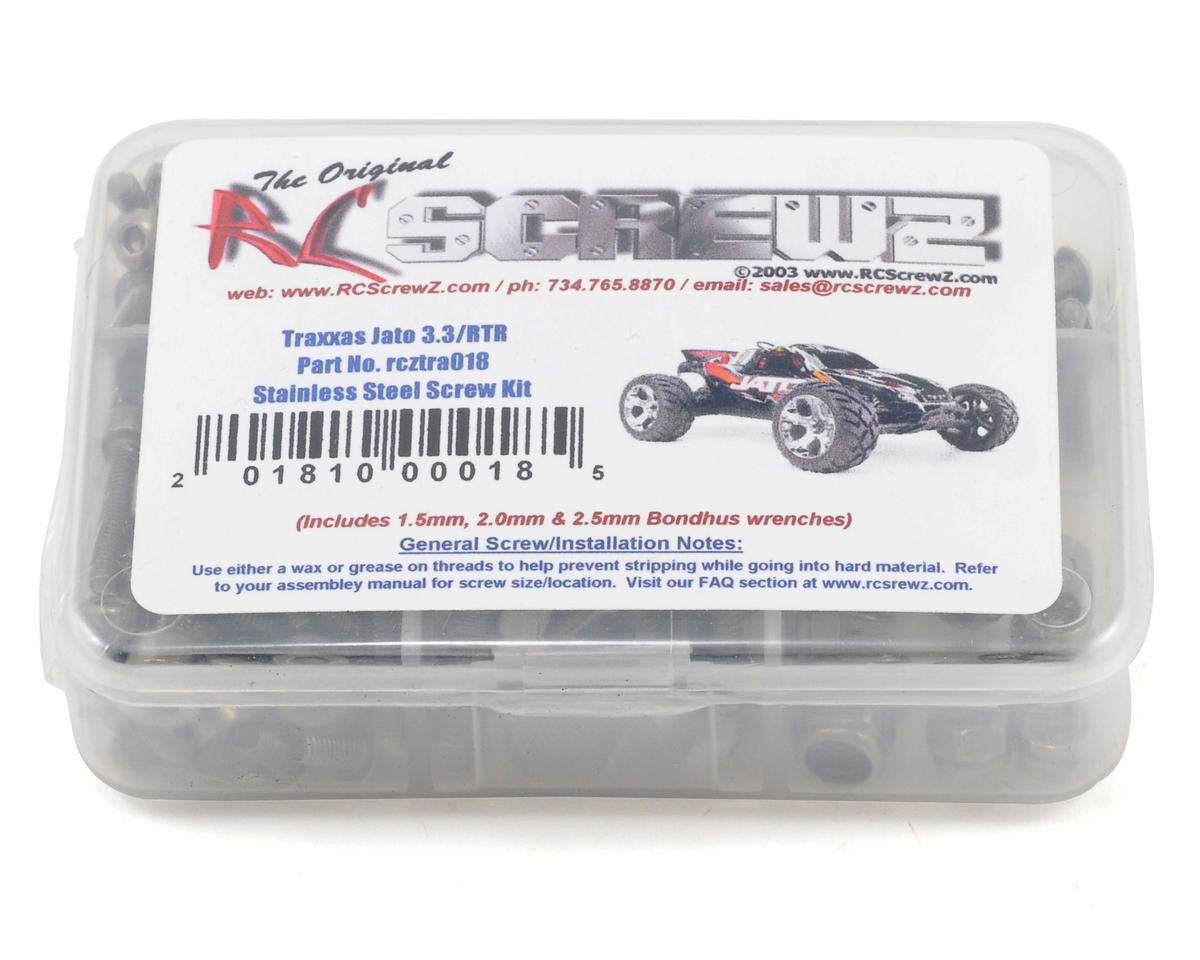 RC Screwz Stainless Steel Screw Kit for Traxxas Jato 3.3 – image 1