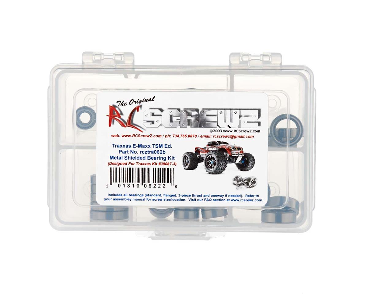 RC Screwz Metal Shielded Bearing Kit for Traxxas® E-Maxx® TSM® – image 1