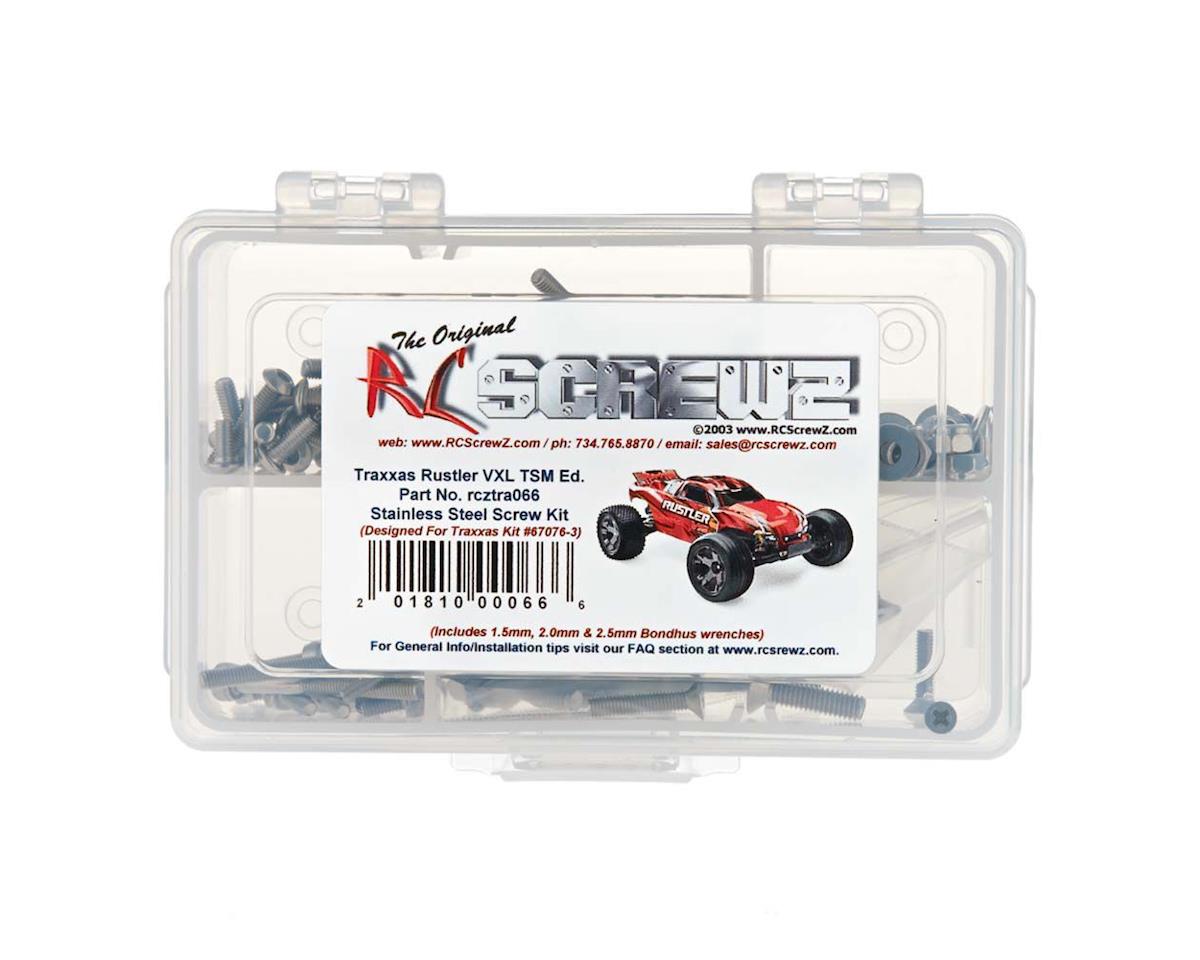 RC Screwz Stainless Screw Kit for Traxxas® Rustler® VXL TSM® – image 1