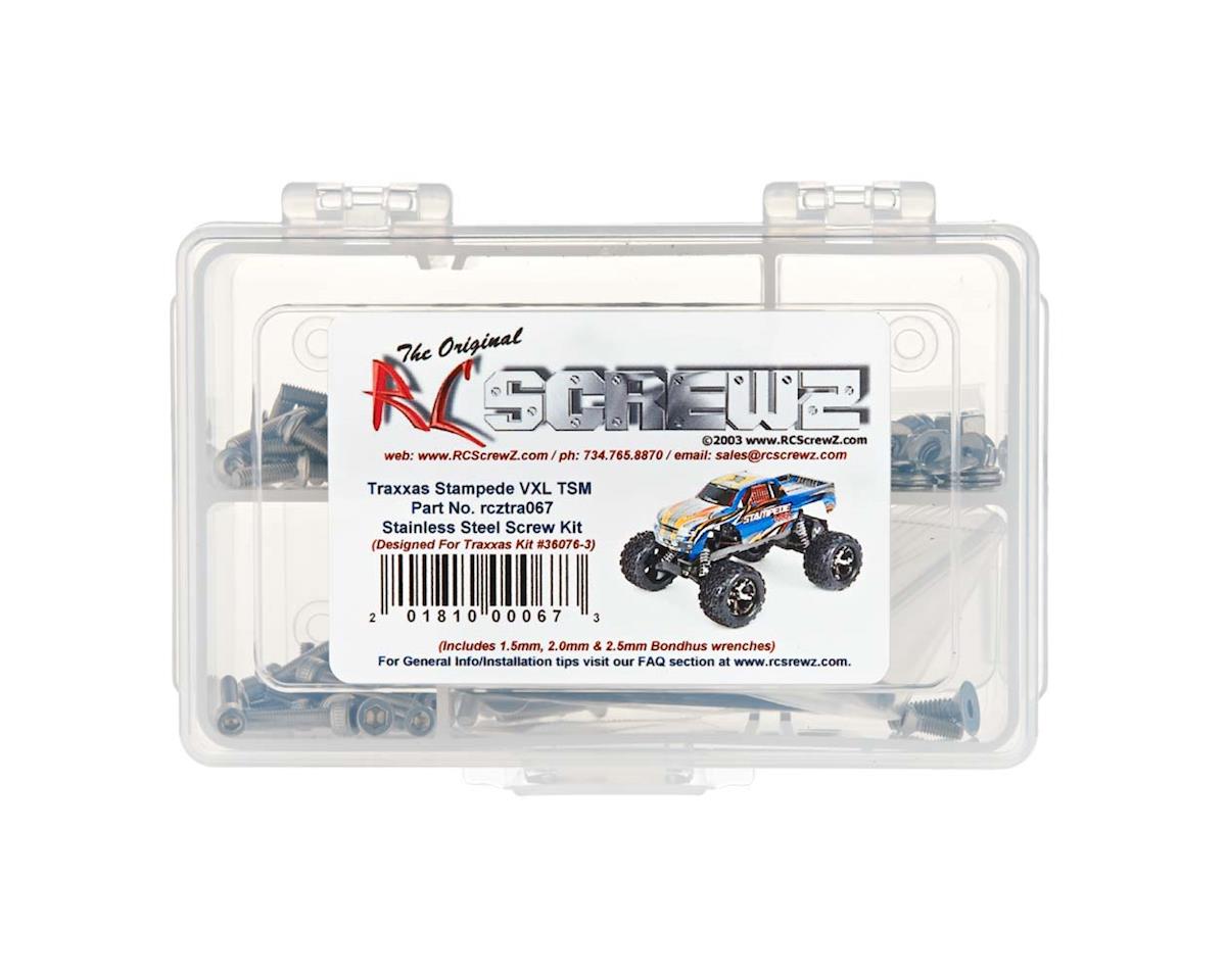 RC Screwz Stainless Screw Kit for Traxxas® Stampede® VXL TSM® – image 1
