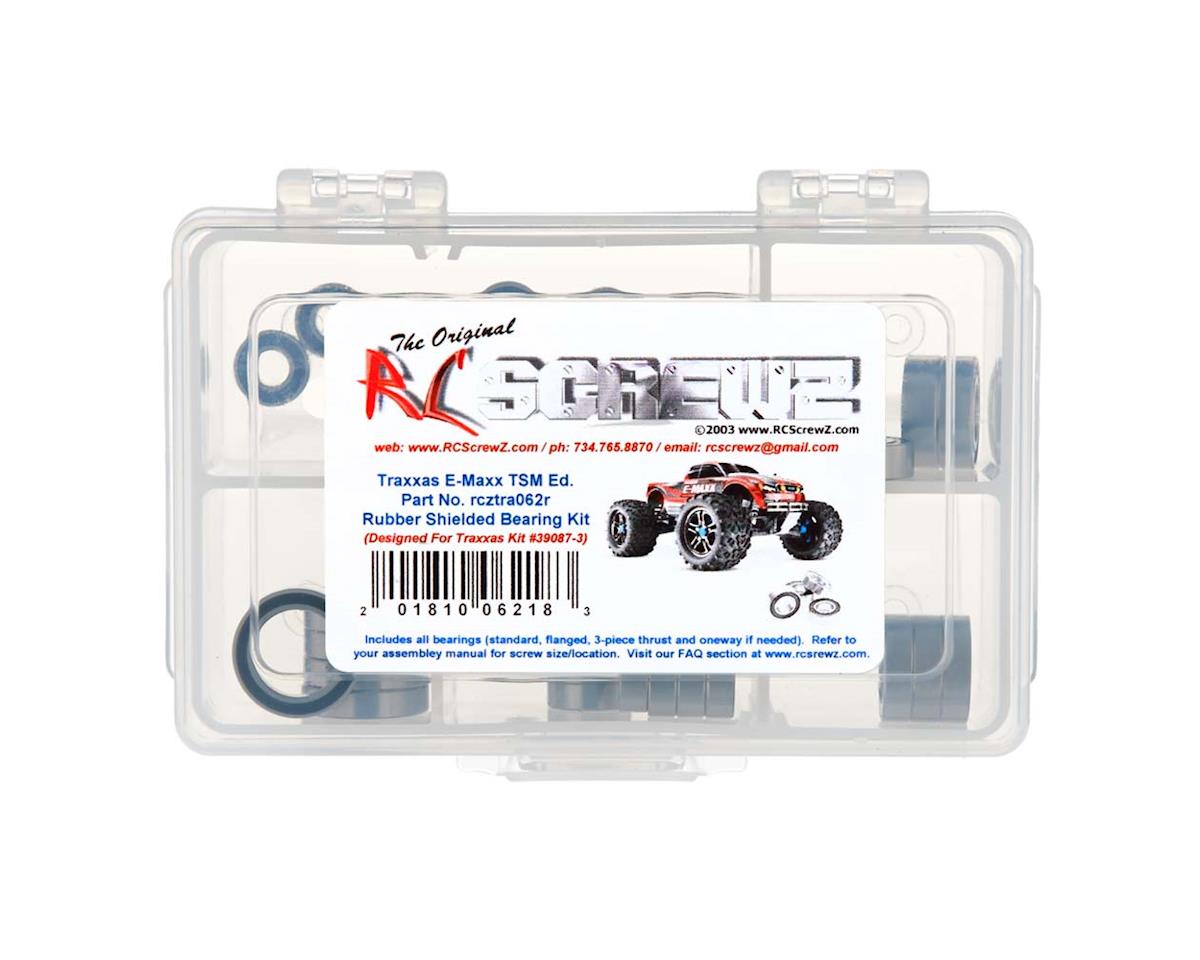 RC Screwz Rubber Shielded Bearing Kit for Traxxas® E-Maxx® TSM® – image 1