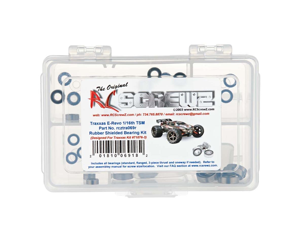 RC Screwz Rubber Shielded Bearing Kit for Traxxas® 1/16 E-Revo® TSM® – image 1