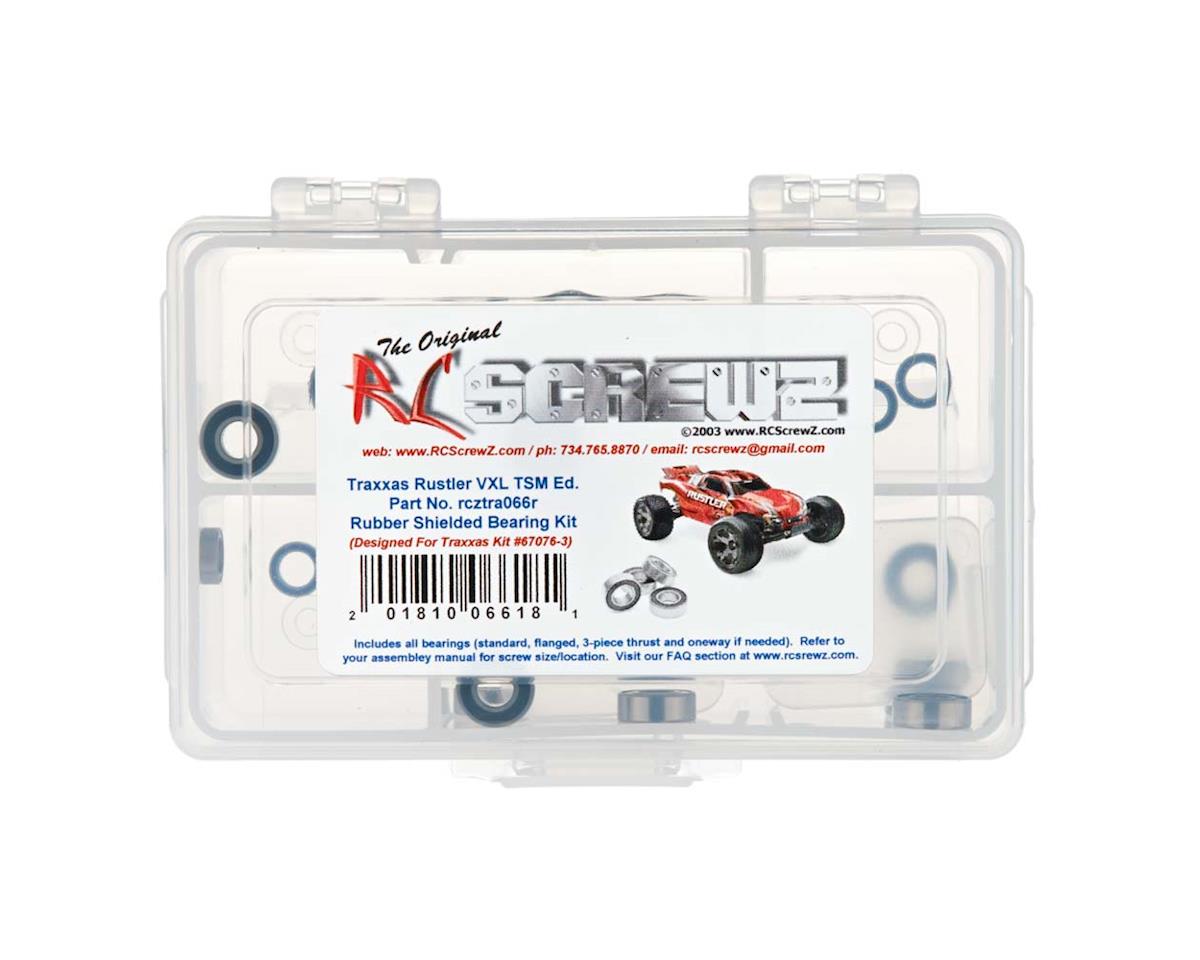 RC Screwz Rubber Shielded Bearing Kit for Traxxas® Rustler® VXL TSM® – image 1