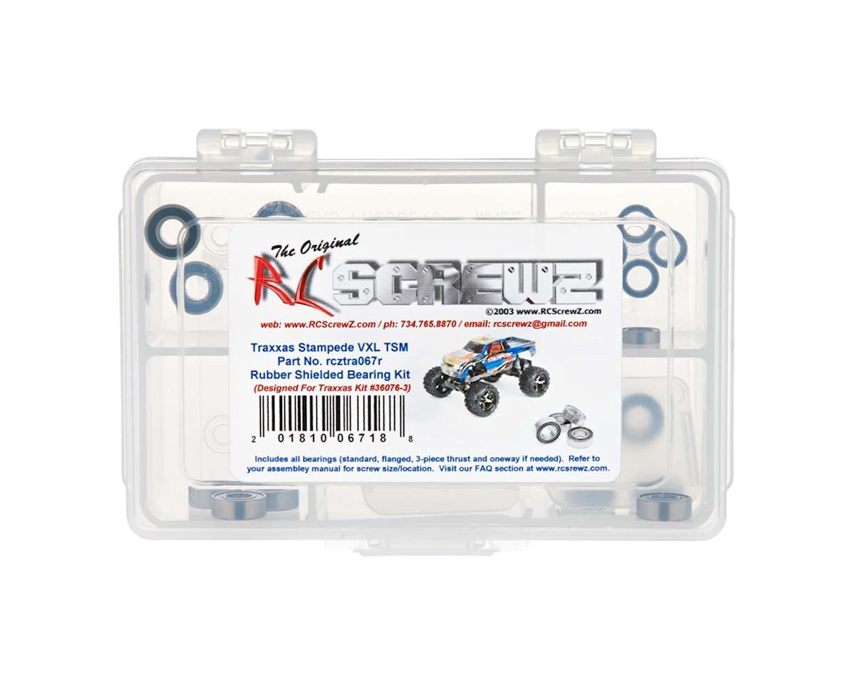 RC Screwz Rubber Shielded Bearing Kit For Traxxas® Stampede® VXL TSM® – image 1