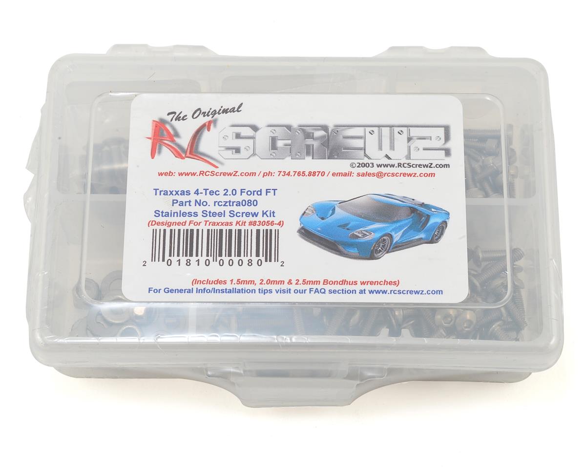 RC Screwz Stainless Steel Screw Kit for Traxxas 4-Tec 2.0 Ford GT – image 1