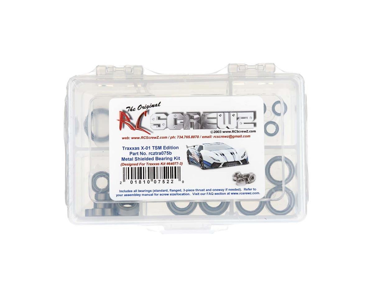 RC Screwz Metal Shielded Bearing Kit for Traxxas® XO-1® TSM® – image 1