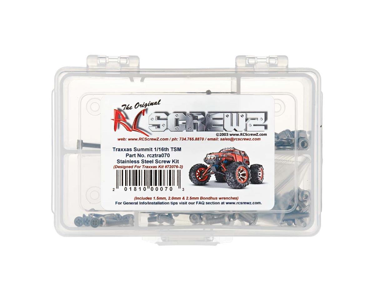 RC Screwz Stainless Steel Screw Kit for Traxxas 1/16 Summit – image 1