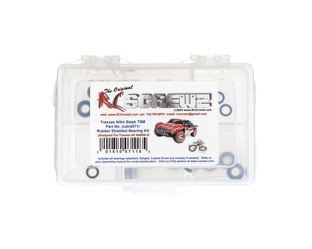 RC Screwz Rubber Shielded Bearing Kit for Traxxas® Nitro Slash® TSM® – image 1
