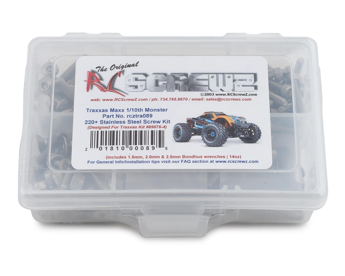 RC Screwz Stainless Steel Screw Kit for Traxxas Maxx – image 1