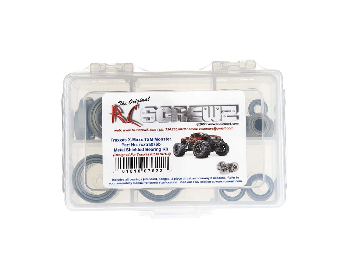 RC Screwz Metal Shielded Bearing Kit for Traxxas® X-Maxx® 4x4 TSM® – image 1