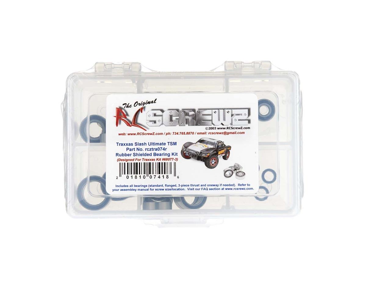 RC Screwz Rubber Shielded Bearing Kit for Traxxas® Slash® 4x4 Ultimate TSM® – image 1