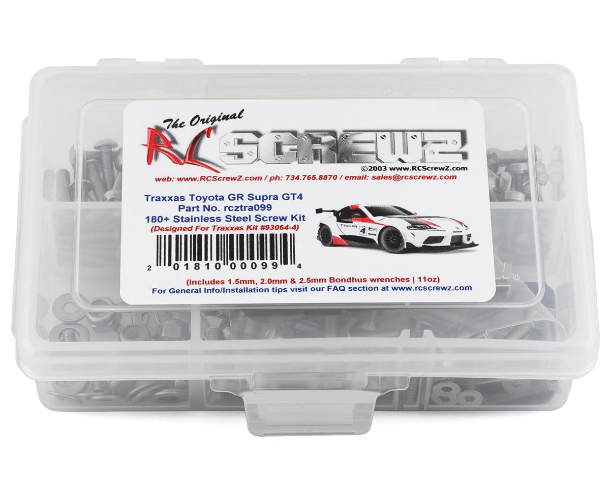 RC Screwz Stainless Steel Screw Kit for Traxxas 4-Tec 3.0 Supra – image 1