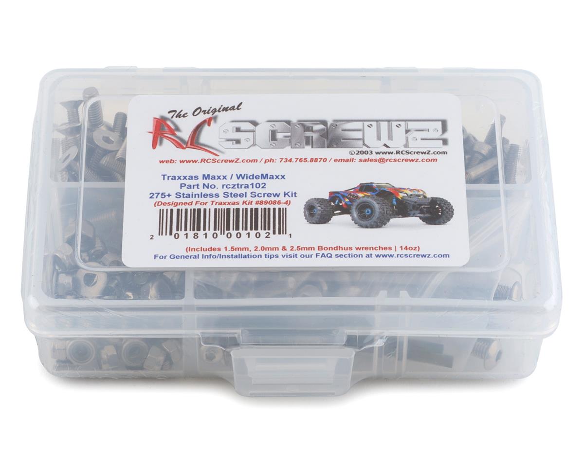 RC Screwz Stainless Steel Screw Kit for Traxxas Maxx/WideMaxx – image 1