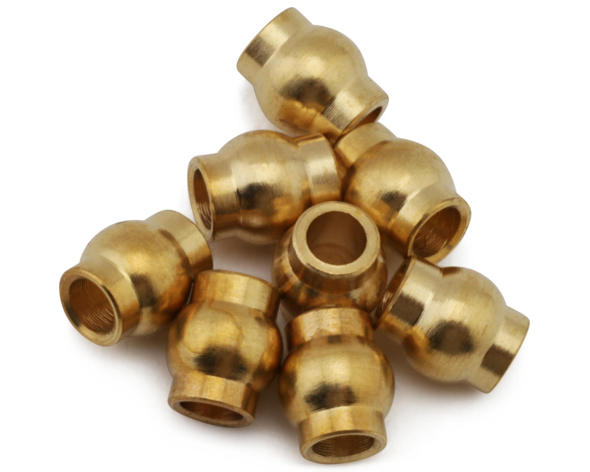 UDI RC 4x4.7mm Brass Pivot Ball Set (8) (UCX24/Bharal Pro) – image 1