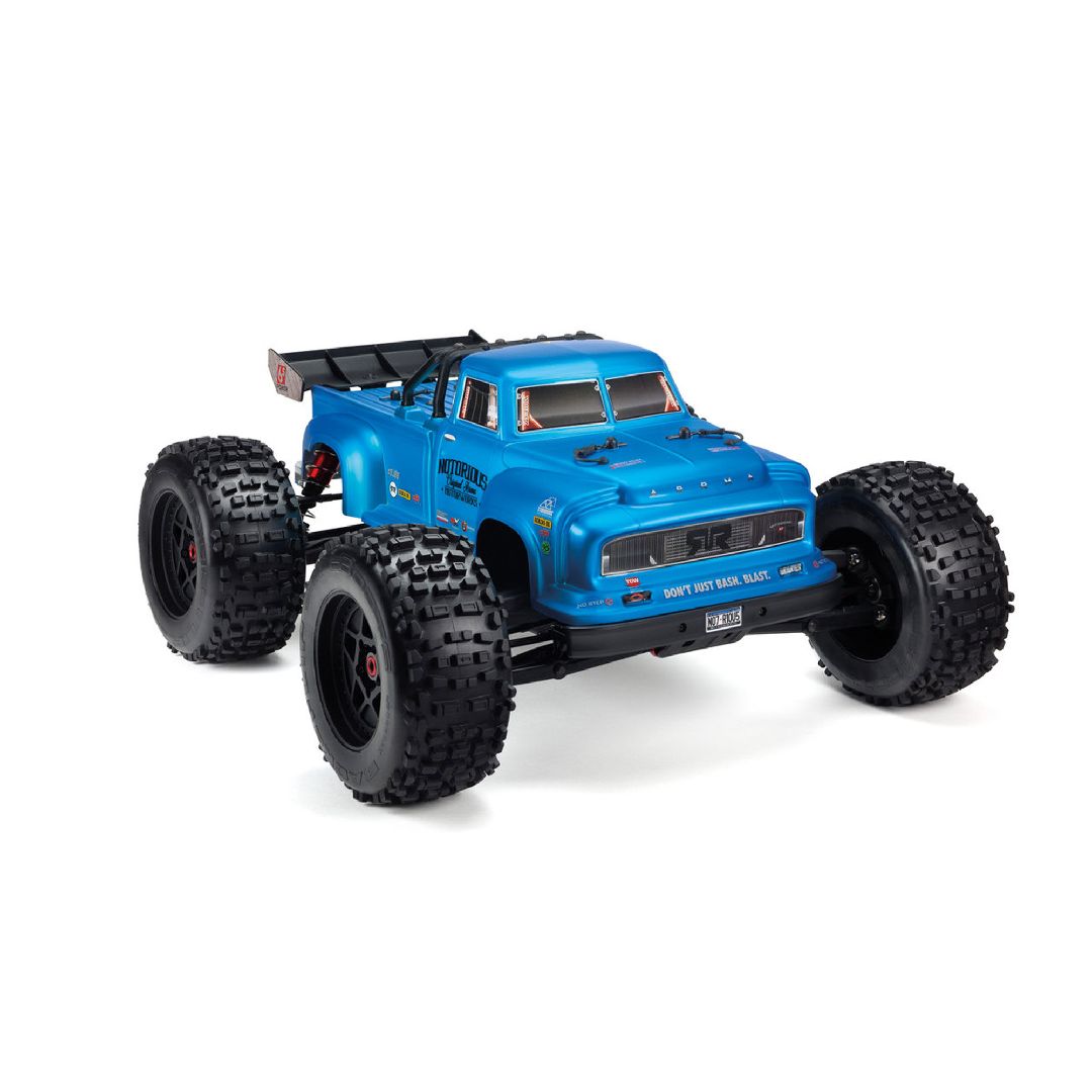Arrma AR406152 Notorious 6S BLX Body - Blue Real Steel – image 1