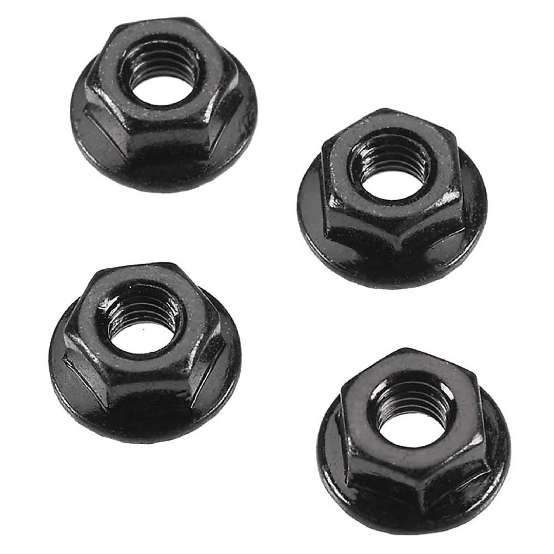 Arrma AR708003 Serrated Flange Wheel Nut 4mm (4) – image 1