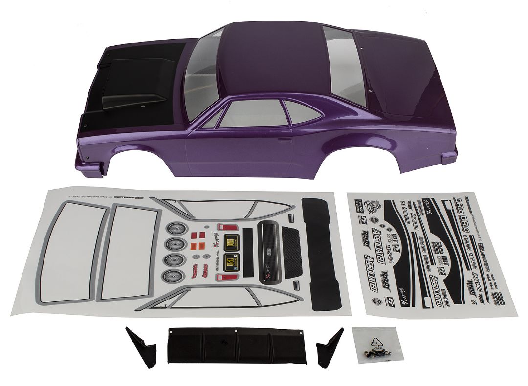 Team Associated DR10 Reakt Drag Body, purple – image 1
