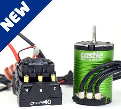 Castle Creations Cobra 10 6S Max, 8A BEC w/1406-4600KV – image 1