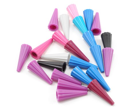 Bob Smith Industries Extra CA Bottle Caps Assorted Colors (24) – image 1