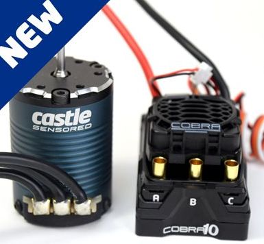 Castle Creations Cobra 10 6S Max, 8A BEC w/1406-1900KV – image 1