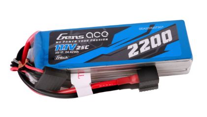 Gens Ace G-Tech 2200mAh 3S 11.1V 25C LiPo Universal Plug – image 1
