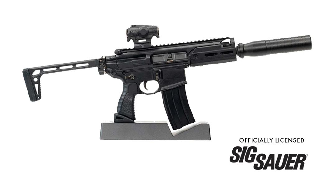 GoatGuns SIG SAUER MCX Metal Diecast Model Assembly Kit - Black – image 1