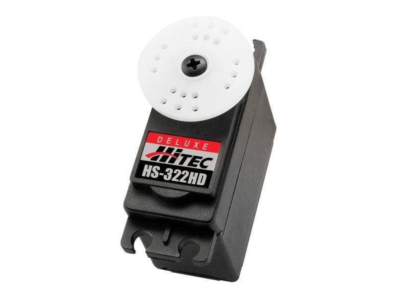 Hitec HS-322HD Standard Heavy Duty, Karbonite, Nylon Servo – image 1