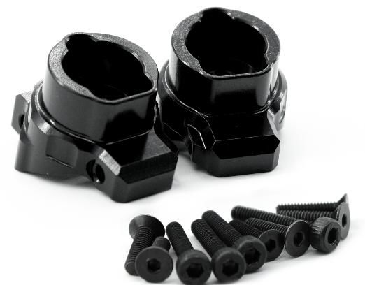 Hobby Details Traxxas TRX-4 AL Portal Axle Mount, Rear - Black – image 1