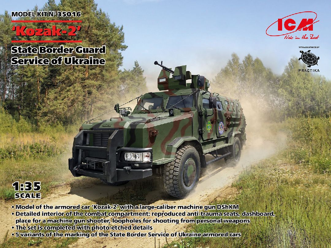 ICM 1/35 'Kozak-2' State Border Guard Service of Ukraine – image 1