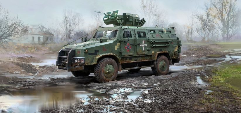 ICM 1/35 'Kozak-2', Ukrainian MRAP-class Armored Vehicle – image 1