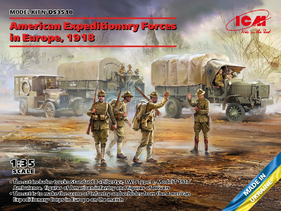 ICM 1/35 American Expeditionary Forces in Europe, 1918 – image 1